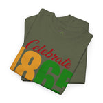 Celebrate Juneteenth 1865 - Unisex Heavy Cotton Tee
