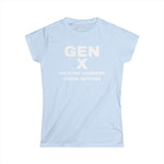 Gen X CULTURE CARRIERS TREND SETTERS Women's  Softstyle Tee