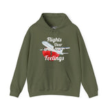 Flights Over Feelings Unisex Heavy Blend™ Hoodie