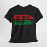Juneteenth Celebration Tee - Celebrate Freedom Unisex Heavy Cotton T-Shirt