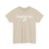 SAGITTARIUS Zodiac Sign Unisex Heavy Cotton Tee