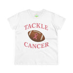 Tackle Cancer Tee, Women's T-Shirt, Breast Cancer Awareness Shirt