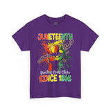 Juneteenth Celebration Tee - Breaking Every Chain Tee Heavy Cotton Unisex Shirt
