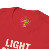 LIGHT SWEAT HEAVY INTENTION Unisex Workout T-Shirt