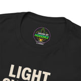 LIGHT SWEAT HEAVY INTENTION Unisex Workout T-Shirt