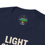 LIGHT SWEAT HEAVY INTENTION Unisex Workout T-Shirt