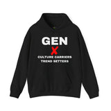 GEN X - CULTURE CARRIERS TREND SETTERS Graphic Hoodie
