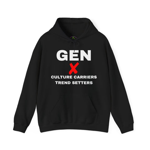 GEN X - CULTURE CARRIERS TREND SETTERS Graphic Hoodie
