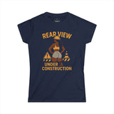 REAR VIEW UNDER CONSTRUCTION Woman's T-Shirt | Workout Gym Squats