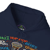 "THE SOUNDS OF EXCELLENCE" UNISEX HOODIE