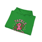 Tackle Cancer Awareness Hoodie, Unisex Heavy Blend Sweatshirt, Gift for Fundraiser, Support for Cancer Awareness, Comfort and Style