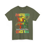 Juneteenth Celebration Tee - Breaking Every Chain Tee Heavy Cotton Unisex Shirt