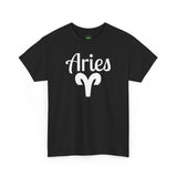 ARIES Zodiac Sign Unisex Heavy Cotton Tee