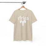 ARIES Zodiac Sign Unisex Heavy Cotton Tee