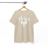 ARIES Zodiac Sign Unisex Heavy Cotton Tee