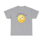 Confused Emoji Unisex Heavy Cotton Tee