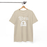 LIBRA Zodiac Sign Unisex Heavy Cotton Tee