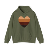 Melanin Heart Unisex Heavy Blend™ Hoodie