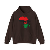 RED BLACK GREEN AFRICA ANKH Unisex Hoodie