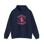 Tackle Cancer Awareness Hoodie, Unisex Heavy Blend Sweatshirt, Gift for Fundraiser, Support for Cancer Awareness, Comfort and Style