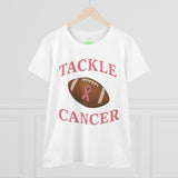 Tackle Cancer Tee, Women's T-Shirt, Breast Cancer Awareness Shirt