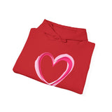 Pink Heart Unisex Heavy Blend™ Hoodie