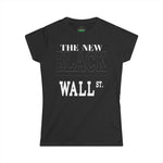 The New Black Wall St. Women's Softstyle Tee, Casual Shirt, Gift for Entrepreneurs, Streetwear Fashion, Inspirational Quote Tee, [...]