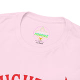 Naughty-ish Candy Cane Heart Unisex Tee