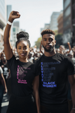 ELEVATE BLACK WOMEN Unisex Heavy Cotton Tee (BLUE)