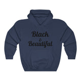 Black & Beautiful Unisex Heavy Blend™ Hoodie