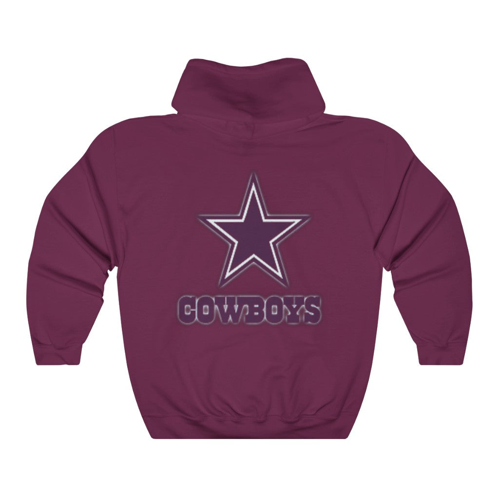 pink cowboys hoodie