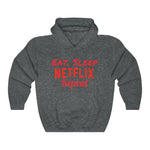 Eat. Sleep. Netflix. Repeat Unisex Heavy Blend™ Hoodie