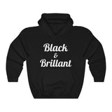 Black & Brillant Unisex Heavy Blend™ Hoodie