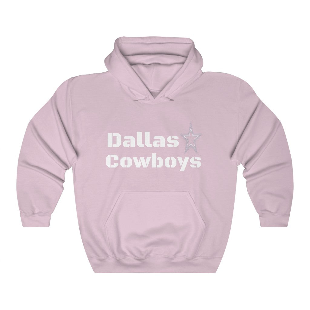 dallas cowboys womens hoodie pink