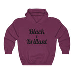 Black & Brillant Unisex Heavy Blend™ Hoodie