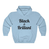 Black & Brillant Unisex Heavy Blend™ Hoodie