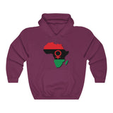 Red. Black. Green Africa Unisex Heavy Blend™ Hoodie