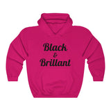 Black & Brillant Unisex Heavy Blend™ Hoodie